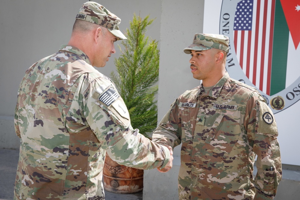 ARCENT CSM meets with National Guard Soldiers at JTC