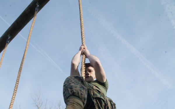 8th ESB Marines participate in Marine Corps Engineer School Saint Patrick's Day Field Meet