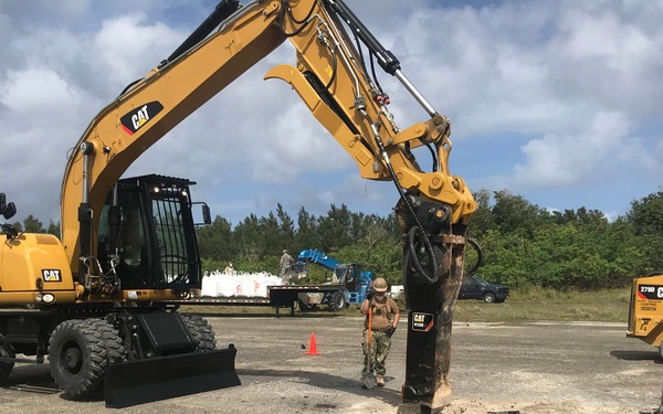 NMCB 133 completes Cope North 19 Rapid Airfield Damage Repair
