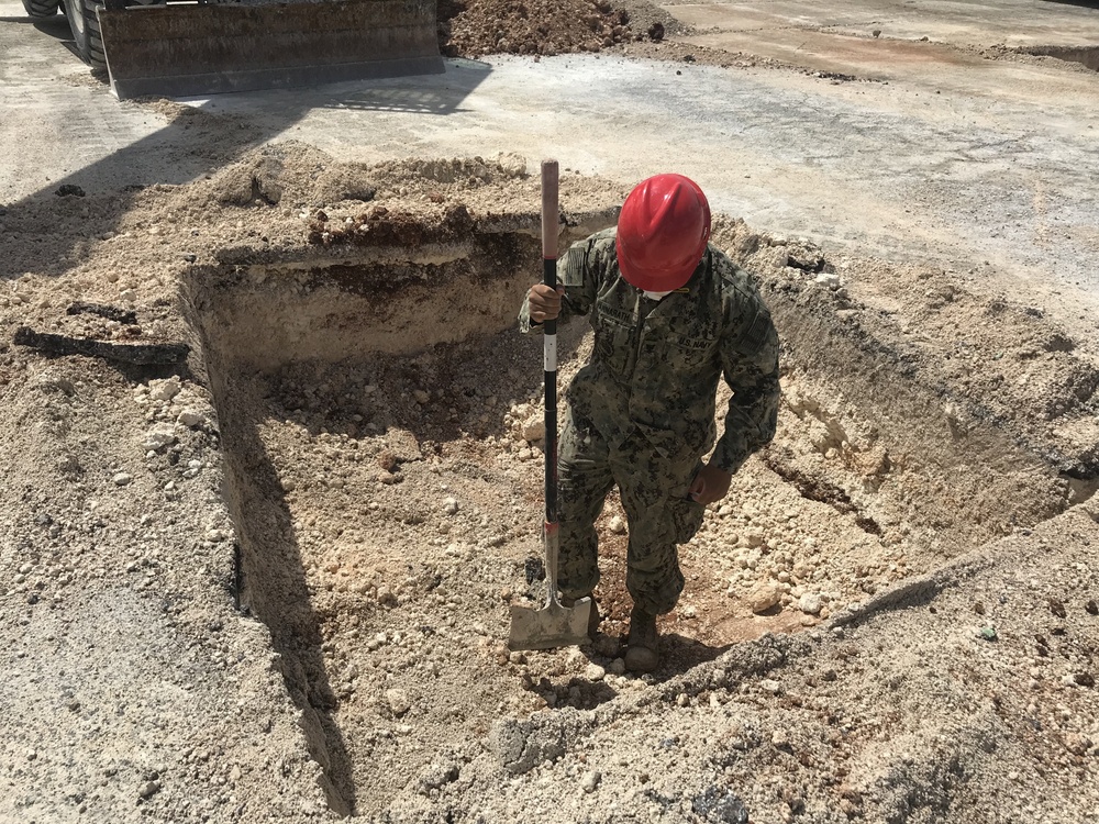 NMCB 133 completes Cope North 19 Rapid Airfield Damage Repair