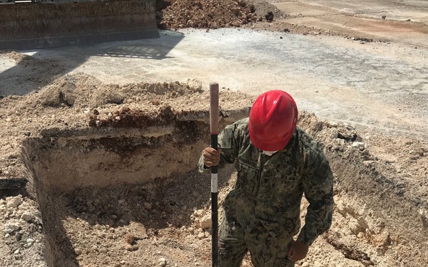 NMCB 133 completes Cope North 19 Rapid Airfield Damage Repair