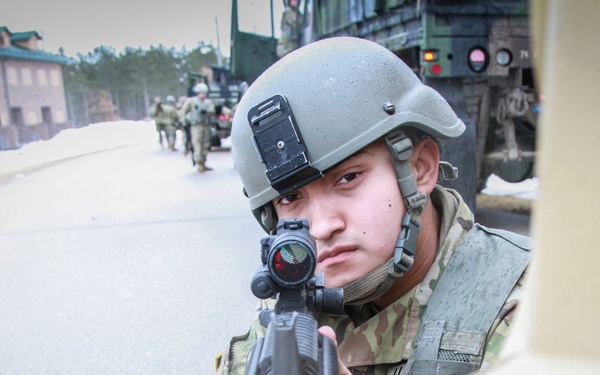 Keeping an eye out for the enemy