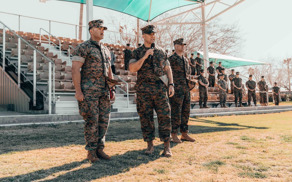 U.S. Marine Corps Staff Sgt. is Awarded the Bronze Star with Valor device