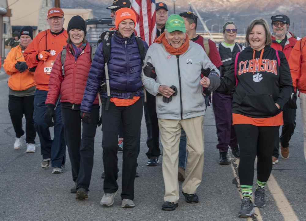 Survivor walks in the Bataan Memorial Death March