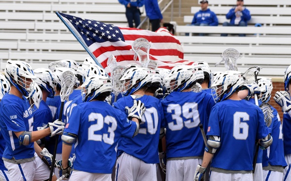 USAFA lacrosse team verses Mercer University