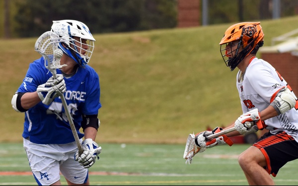 USAFA lacrosse team verses Mercer University