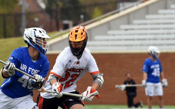 USAFA lacrosse team verses Mercer University