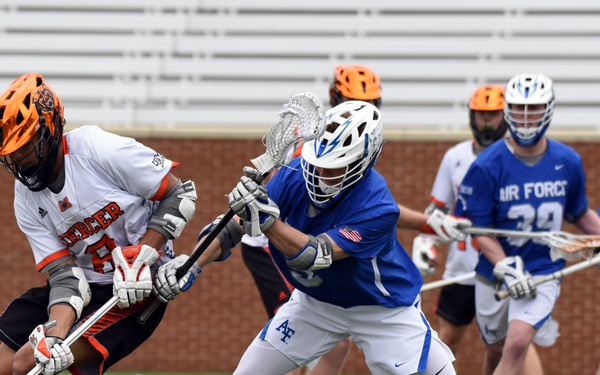 USAFA lacrosse team verses Mercer University
