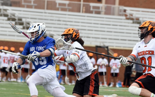 USAFA lacrosse team verses Mercer University