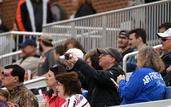 USAFA lacrosse team verses Mercer University