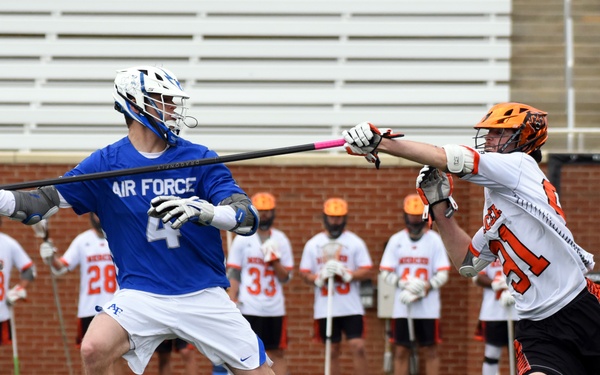 USAFA lacrosse team verses Mercer University