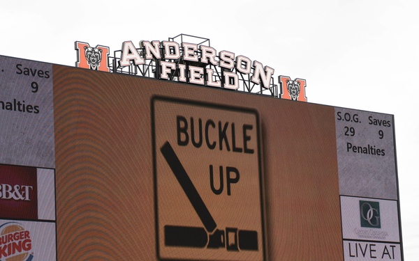 USAFA lacrosse team verses Mercer University