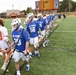 USAFA lacrosse team verses Mercer University