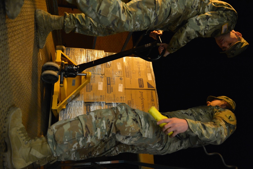 National Guard Members respond to Fremont, Nebraska for flood relief