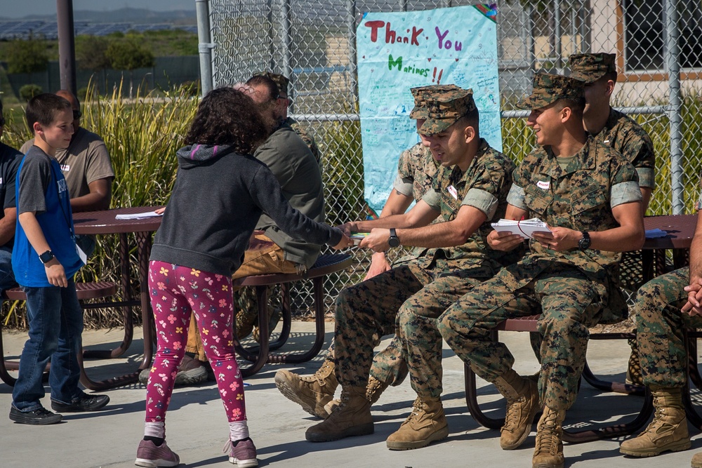 Santa Margarita Elementary School students show their gratitude