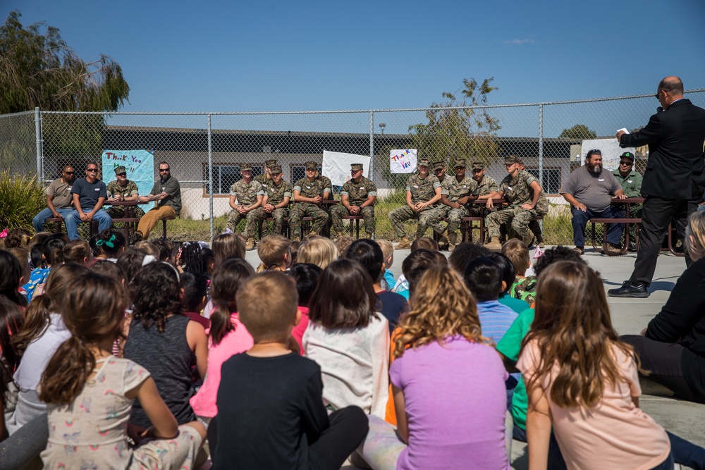 Santa Margarita Elementary School students show their gratitude