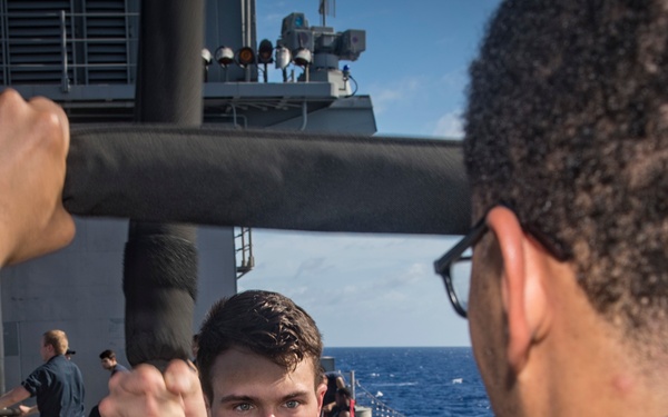 USS Chancellorsville Security Reaction Force Training