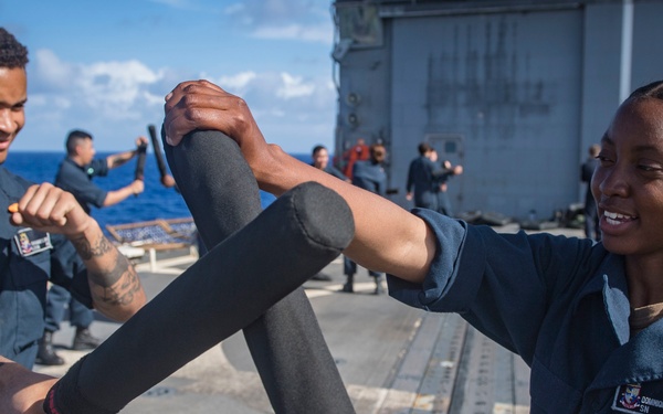 USS Chancellorsville Security Reaction Force Training