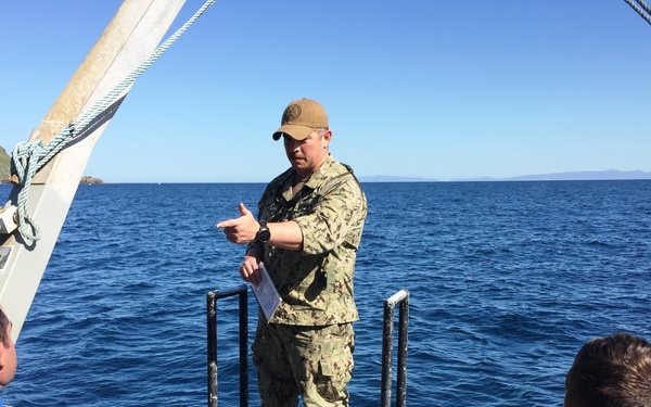 UCT-2 Conducts Surface Supplied Dive Training During PacBlitz19