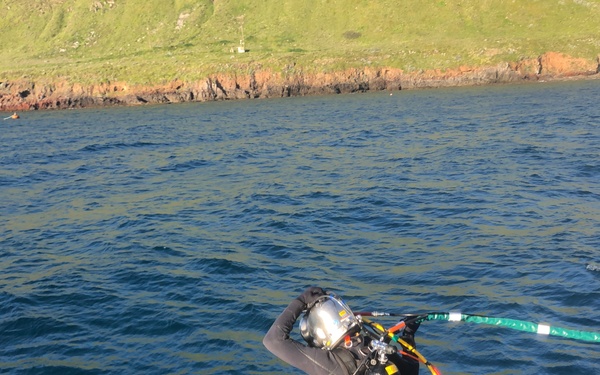 UCT-2 Conducts Surface Supplied Dive Training During PacBlitz19