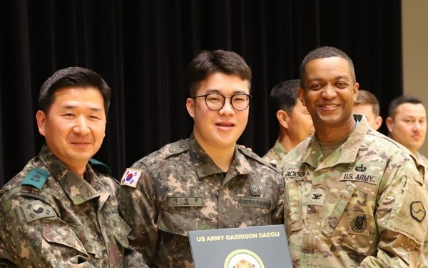 ETS ceremony honors KATUSA military service