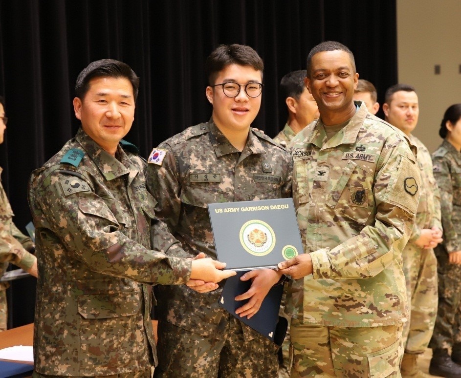 DVIDS   Images   ETS Ceremony Honors KATUSA Military Service [Image 2 Of 3]