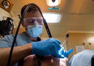 Dental Exam Aboard USS John P. Murtha
