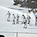 Students in Cold-Weather Operations Course Class 19-06 complete skiing familiarization at Fort McCoy