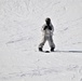 Students in Cold-Weather Operations Course Class 19-06 complete skiing familiarization at Fort McCoy