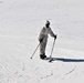 Students in Cold-Weather Operations Course Class 19-06 complete skiing familiarization at Fort McCoy