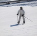 Students in Cold-Weather Operations Course Class 19-06 complete skiing familiarization at Fort McCoy