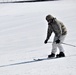 Students in Cold-Weather Operations Course Class 19-06 complete skiing familiarization at Fort McCoy