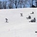 Students in Cold-Weather Operations Course Class 19-06 complete skiing familiarization at Fort McCoy