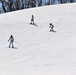 Students in Cold-Weather Operations Course Class 19-06 complete skiing familiarization at Fort McCoy
