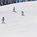 Students in Cold-Weather Operations Course Class 19-06 complete skiing familiarization at Fort McCoy