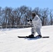 Students in Cold-Weather Operations Course Class 19-06 complete skiing familiarization at Fort McCoy