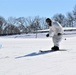 Students in Cold-Weather Operations Course Class 19-06 complete skiing familiarization at Fort McCoy