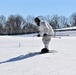 Students in Cold-Weather Operations Course Class 19-06 complete skiing familiarization at Fort McCoy