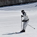 Students in Cold-Weather Operations Course Class 19-06 complete skiing familiarization at Fort McCoy