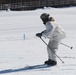 Students in Cold-Weather Operations Course Class 19-06 complete skiing familiarization at Fort McCoy