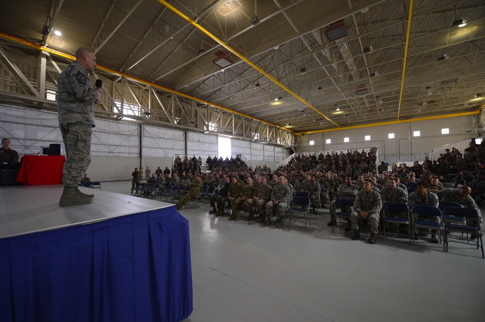 Calling all Hunters: Commanders talk mission updates with RPA Airmen