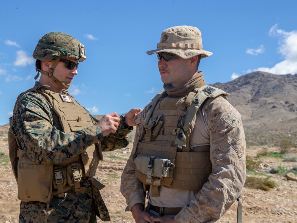 2nd Marine Division CG Meritoriously Promotes Cpl Patrick Mulcahy