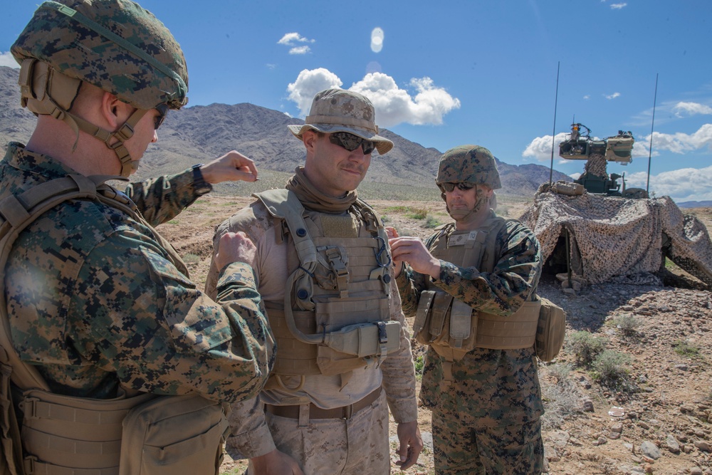 2nd Marine Division CG Meritoriously Promotes Cpl Patrick Mulcahy