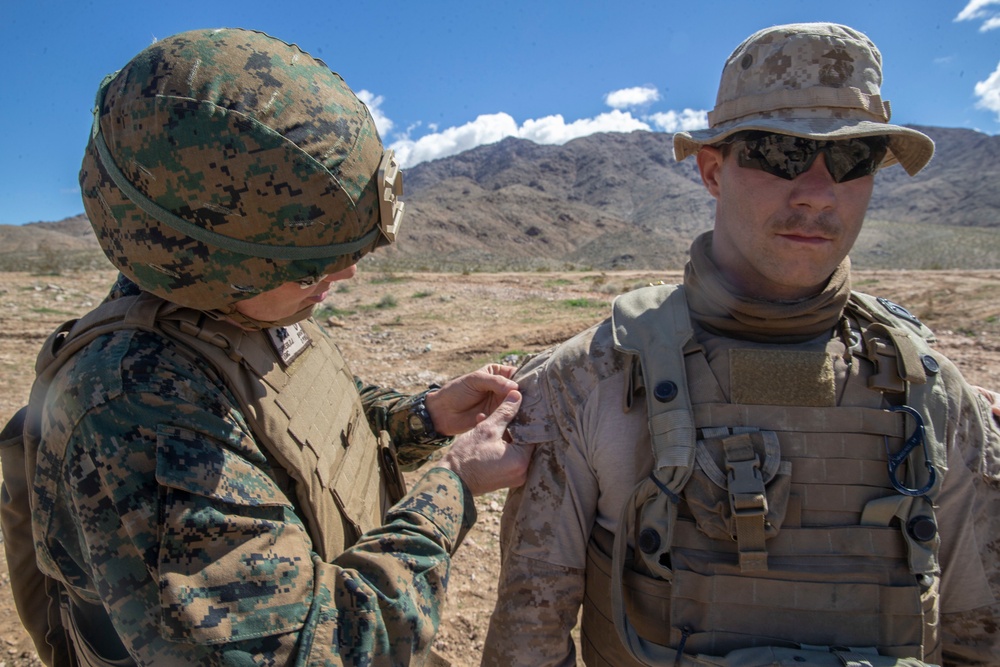 2nd Marine Division CG Meritoriously Promotes Cpl Patrick Mulcahy