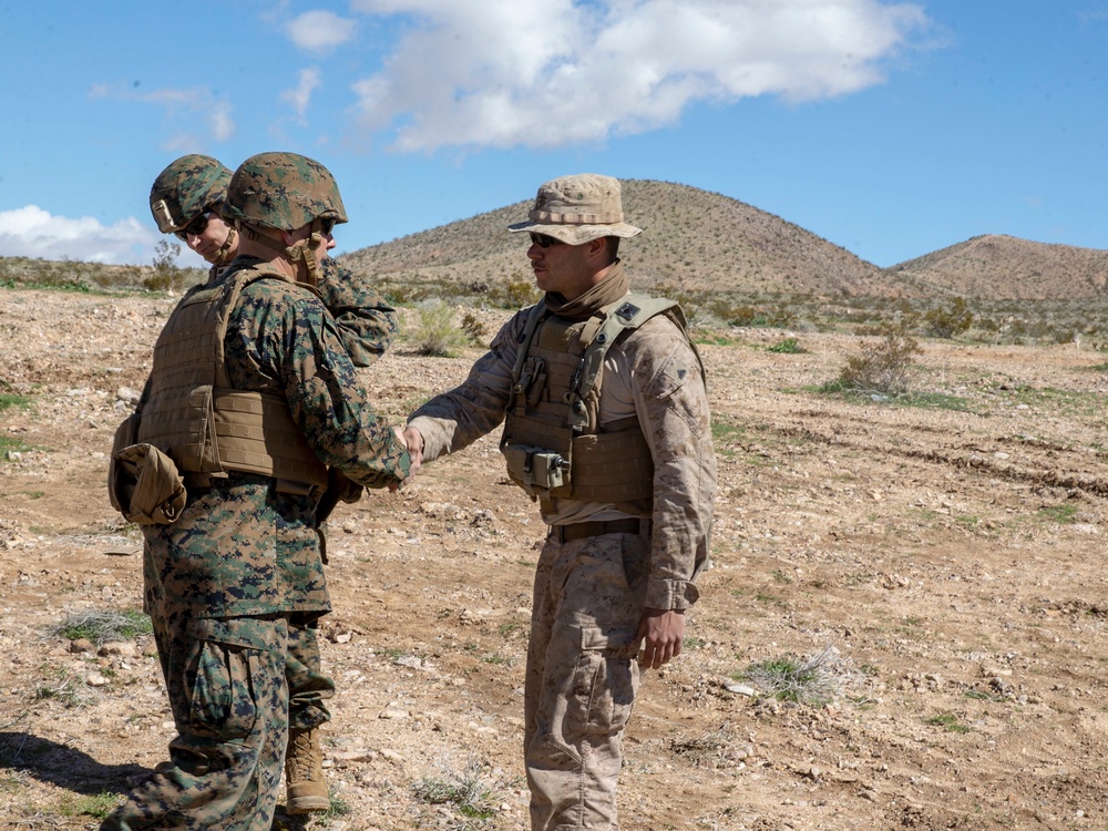 2nd Marine Division CG Meritoriously Promotes Cpl Patrick Mulcahy