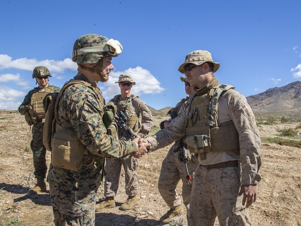 2nd Marine Division CG Meritoriously Promotes Cpl Patrick Mulcahy