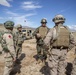 2nd Marine Division CG Visits Marines Training in Fort Irwin, CA