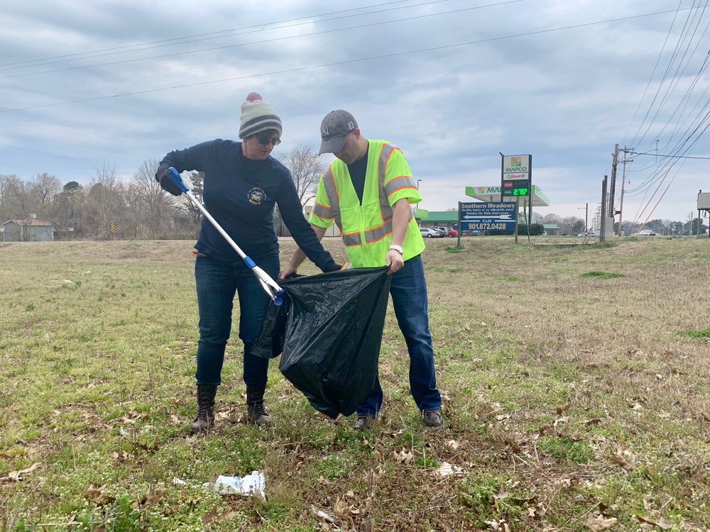NSA Mid-South Mustangs Perform Community Service