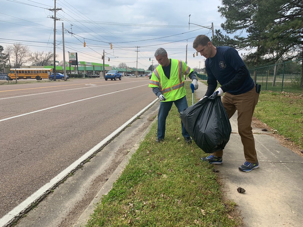 NSA Mid-South Mustangs Perform Community Service