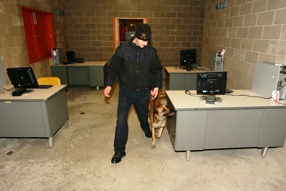 2015 Wisconsin State Patrol K-9 Training at Fort McCoy